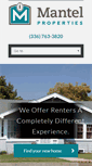 Mobile Screenshot of mantelproperties.com